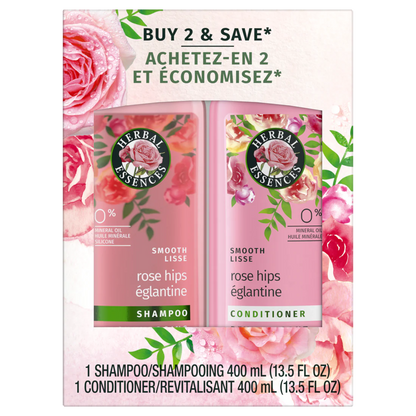 Herbal Essences Smooth Shampoo and Conditioner- (2x13.5)oz