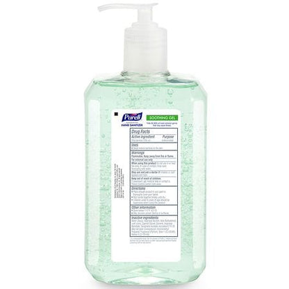 Purell Advanced Hand Sanitizer Soothing Gel With Pump, 24 fl oz