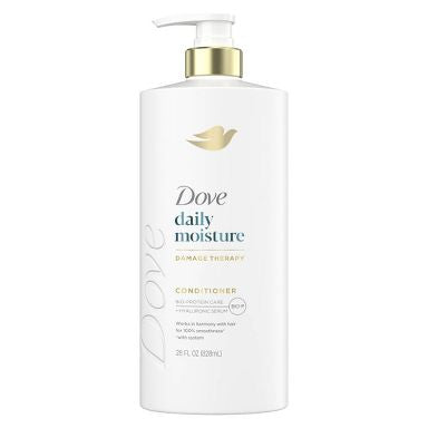 Dove Beauty Daily Moisture Hair Conditioner Pump with Hyaluronic Serum & Bio-Protein Care 1.18L