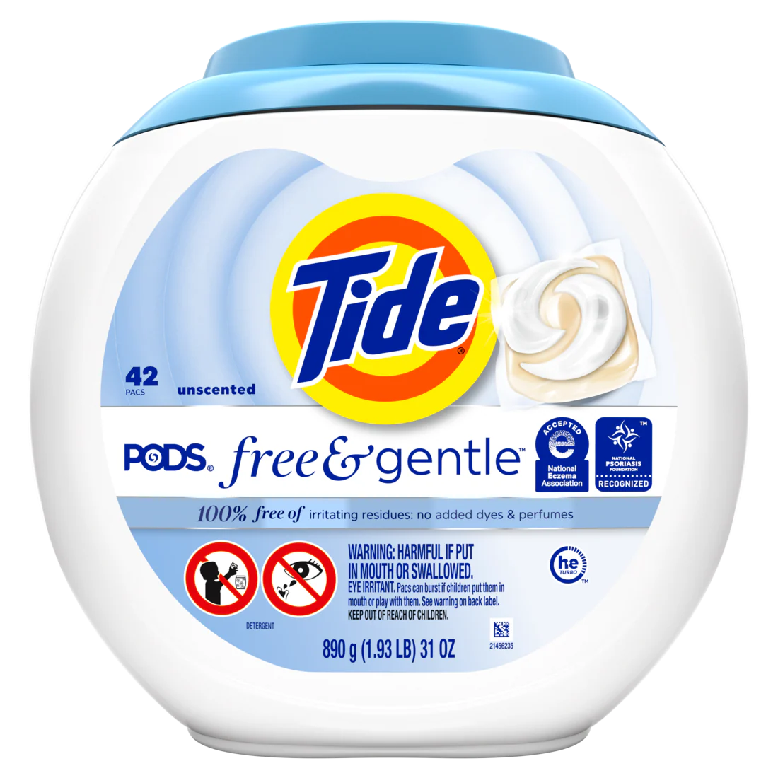 Tide Pods Free & Gentle Laundry Detergent