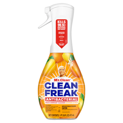 Mr. Clean Clean Freak All Purpose Cleaner Spray Multi-Surface Cleaning Ab Citrus - 16oz