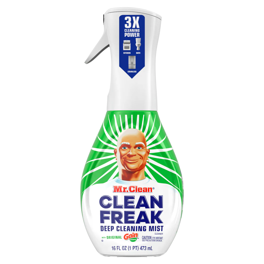 Mr. Clean Clean Freak All Purpose Cleaner Spray Multi-Surface Cleaning Gain Refill - 16oz