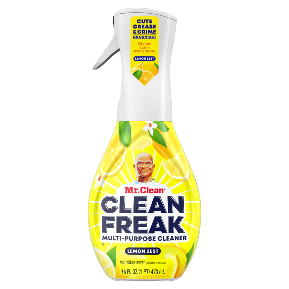 Mr. Clean Clean Freak All Purpose Cleaner Spray Multi-Surface Cleaning Lemon Zest Scent - 16oz