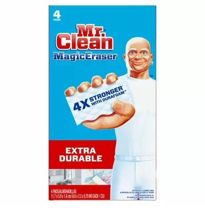 Mr. Clean Magic Eraser Extra Durable Cleaning Pads w/ Durafoam - 4ct