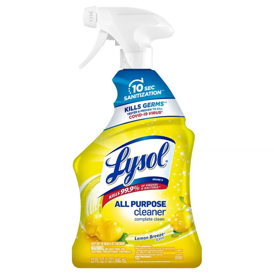 Lysol All Purpose Cleaner - Trigger Lemon Breeze - 32oz