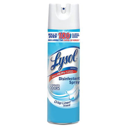 Lysol Disinfectant Spray - Crisp Linen - 19oz
