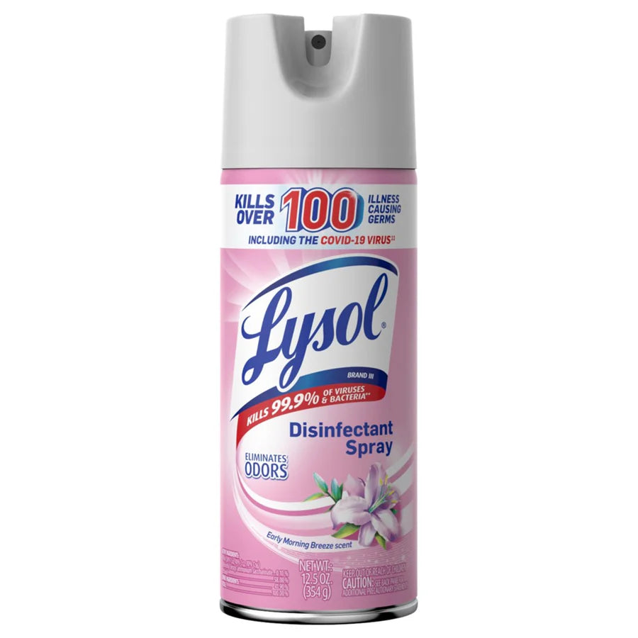 Lysol Disinfectant Spray - Early Morning Breeze - 12.5oz
