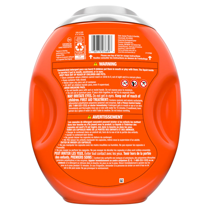 Tide Power Pods With Febreze Laundry Detergent Pacs Spring And Renewal Scent All-Day Freshness Laundry Soap Detergent Pacs - 63ct