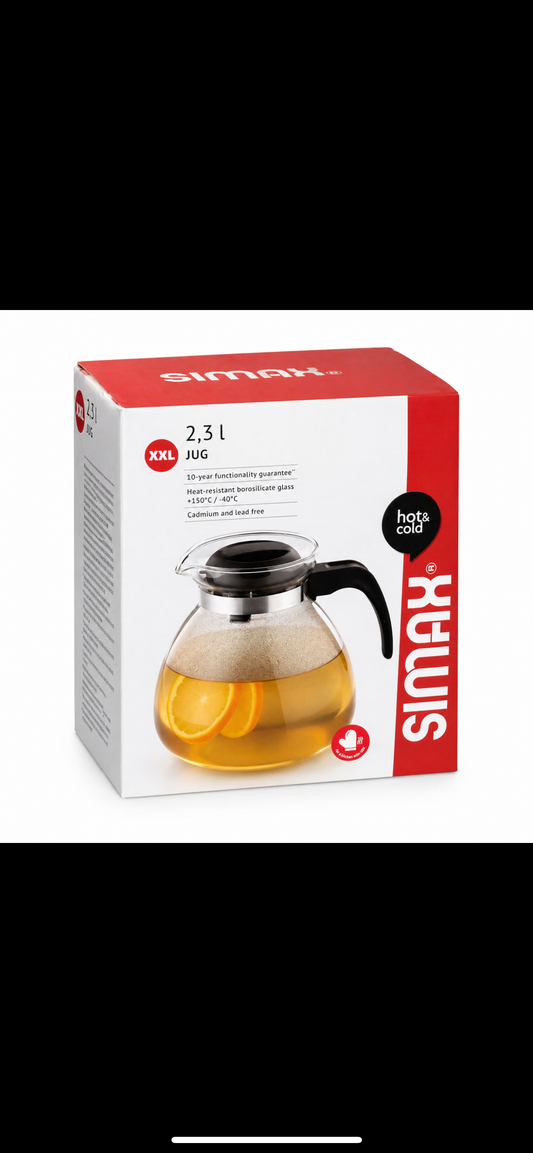 Simax - Svatava
Blown Glass Teapot 2.4 Q
