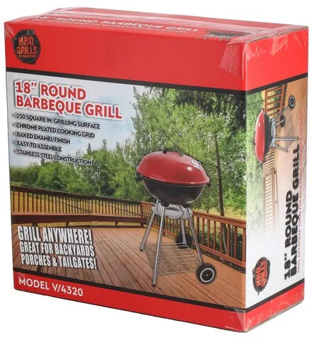 BBQ GRILL 18″ ROUND