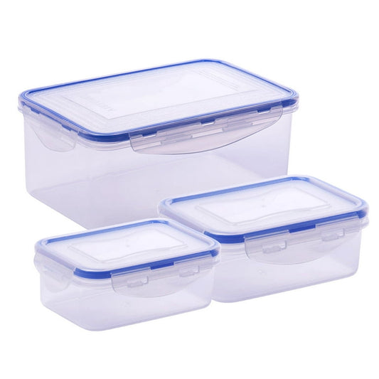Food containers stackable multiple sizes ￼set of 5 ￼