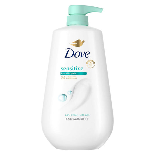 Dove sensitive skin body wash 30.6oz ￼