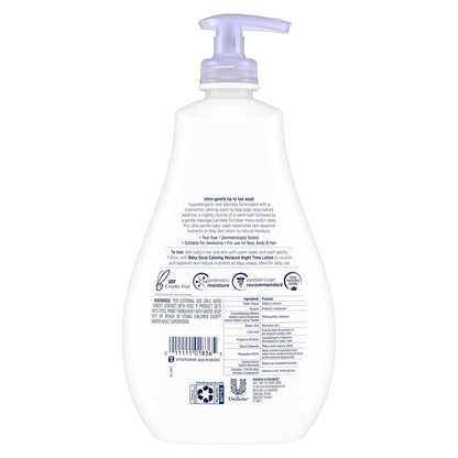 Baby Dove Calming Moisture Baby Body Wash & Shampoo, Hypoallergenic and Tear-Free - 400ML