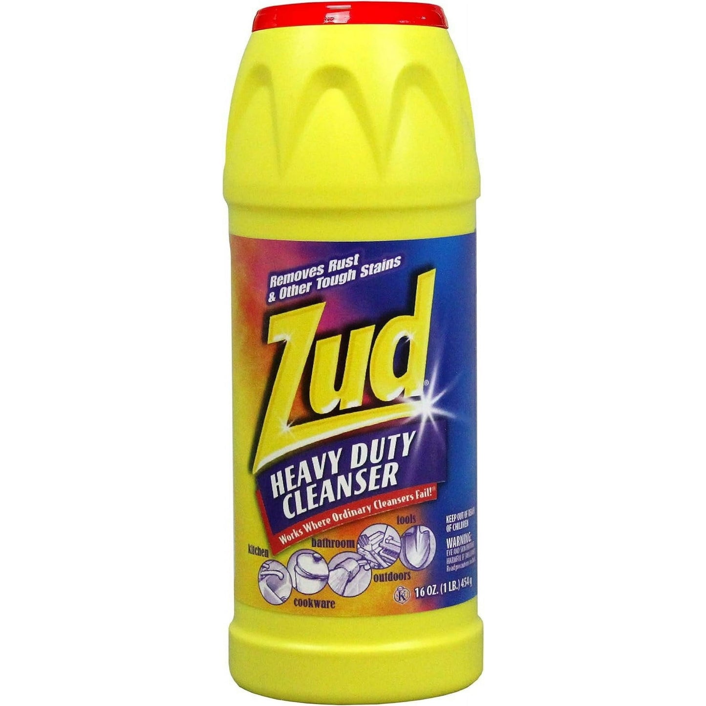 Malco Zud Heavy Duty Cleanser Powder - Concentrate, Rust Remover - 16 Oz