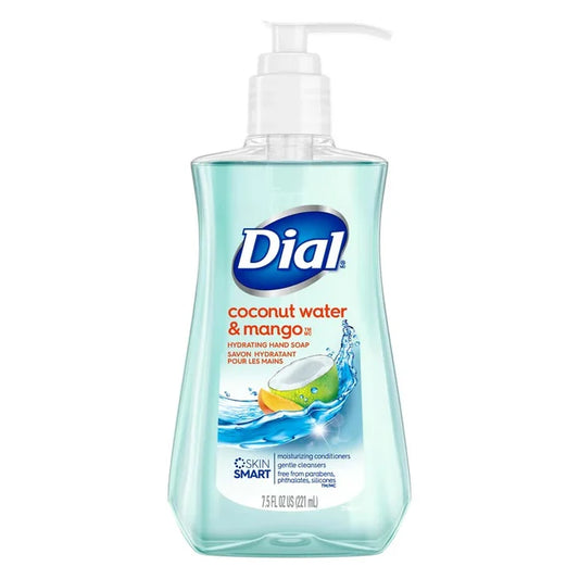 Dial Liquid Hand Soap Coconut Water & Mango - 7.5oz