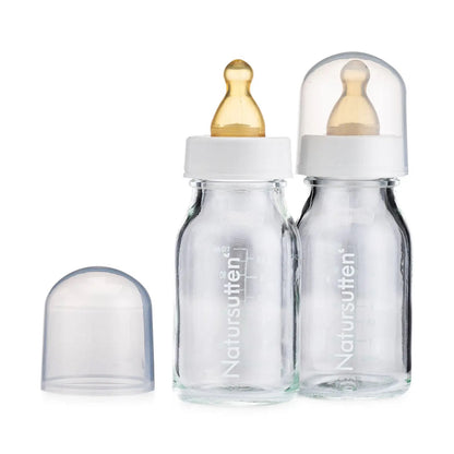 Natursutten 2-pack Glass Baby Bottles, 3.5oz