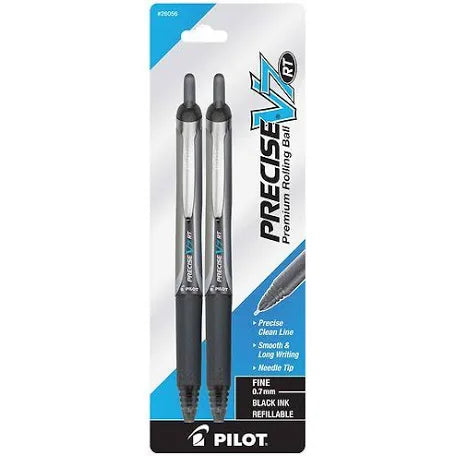 Pilot V7 RT Premium Retractable Rolling Ball Pens, 2.0 Ea