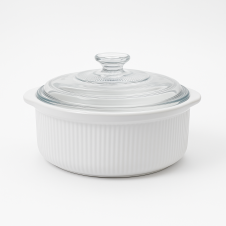 Vikko - Casserole Dish with Glass Lid, 8.75", 75 oz