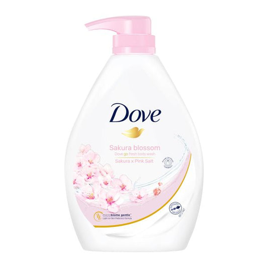 Dove Refreshing Sakura Blossom Body Wash with Himalaya Pink Salt for Rep...
