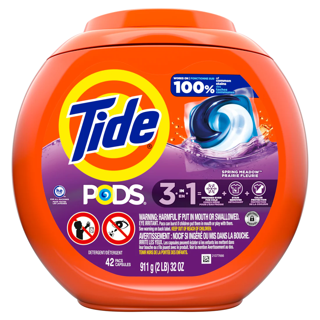 Tide Pods Laundry Detergent Spring Meadow 3 in 1