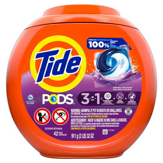 Tide Pods Laundry Detergent Spring Meadow 3 in 1