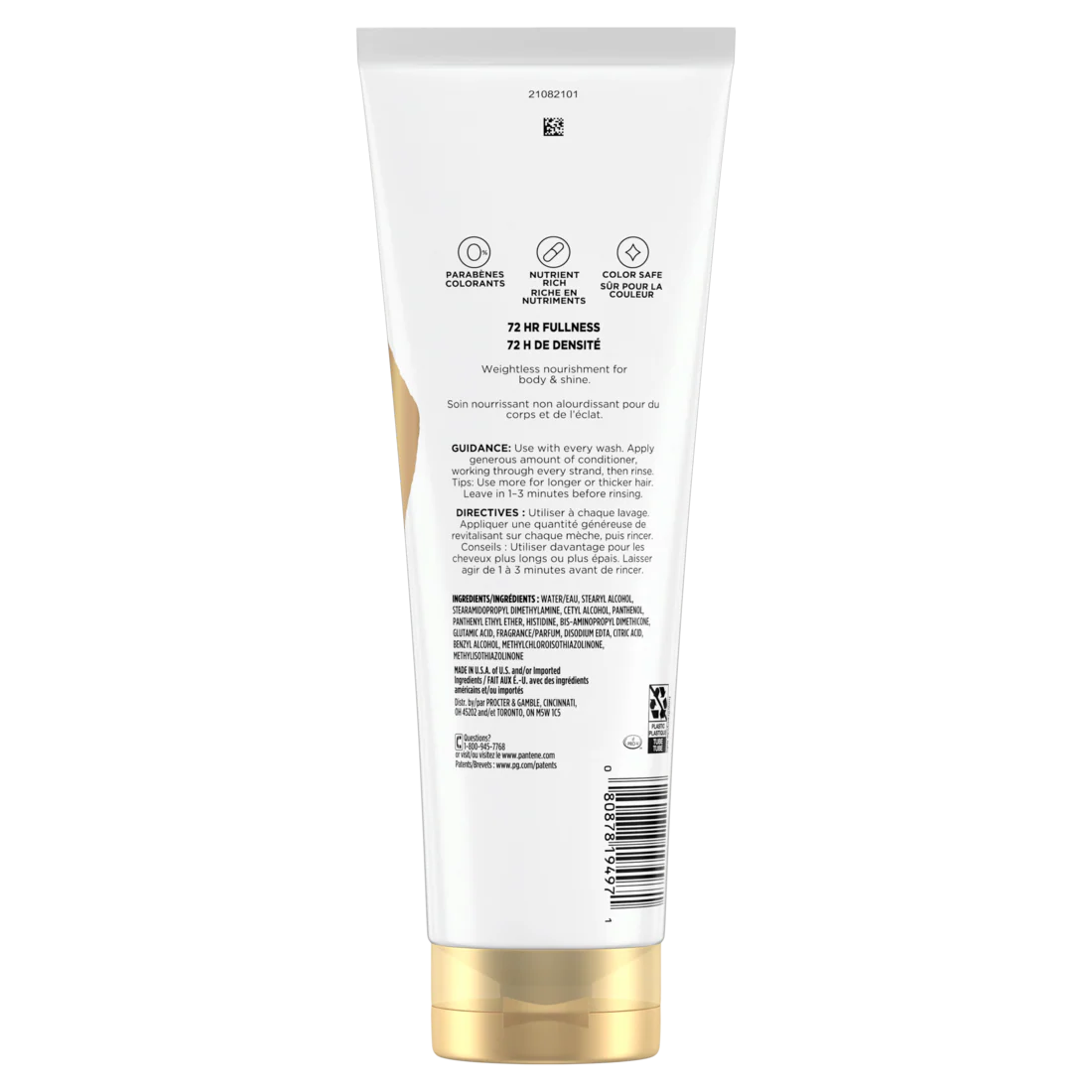 Pantene Sheer Volume 72 Hr Fullness Conditioner - 10.4oz/