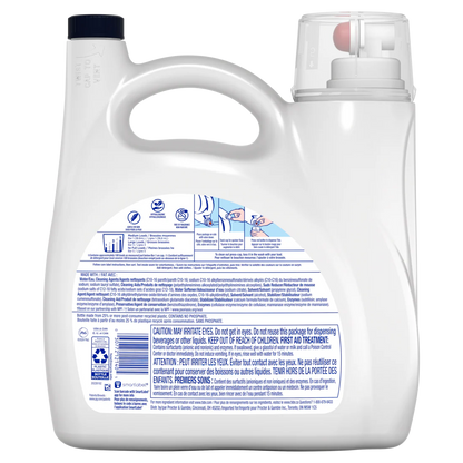 Tide Free & Gentle Liquid Laundry Detergent 100 Loads Tide Laundry Detergent Clean Laundry Detergent - 132oz