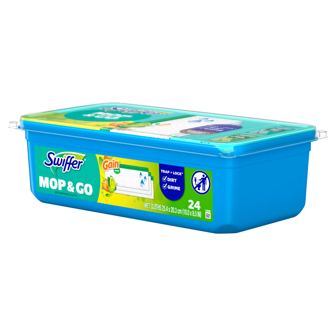 Swiffer Sweep + Mop Wet Pads Refill Floor Cleaner Cleaning Cloths Gain