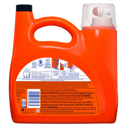 Tide Plus Boost Of Ultra Downy Liquid Laundry Detergent April Fresh Scent 65 Loads Laundry Detergent Liquid With Long-Lasting Freshness - 92oz