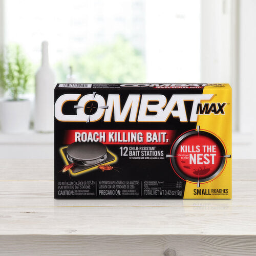 Combat Roach Killing Bait - 12 Each