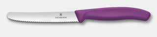 SWISS CLASSIC TOMATO AND TABLE KNIFE, 4 IN purple