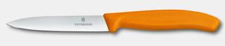 SWISS CLASSIC TOMATO AND TABLE KNIFE, 4 IN orange color