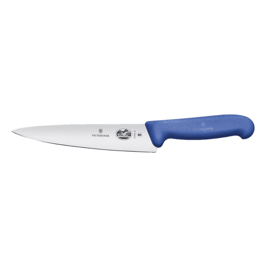 Victorinox Chef Knife 25cm Blue Handle serrated