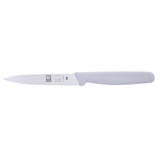 Icel White Knife serrated 4”