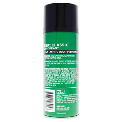 Brut Classic Deodorant (Aerosol-Low Voc-0%)