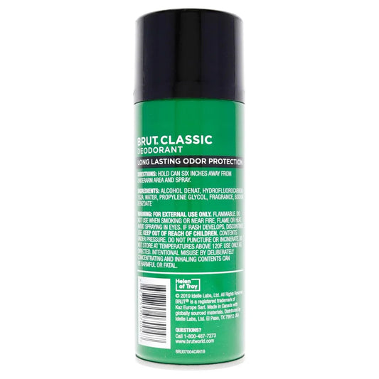 Brut Classic Deodorant (Aerosol-Low Voc-0%)