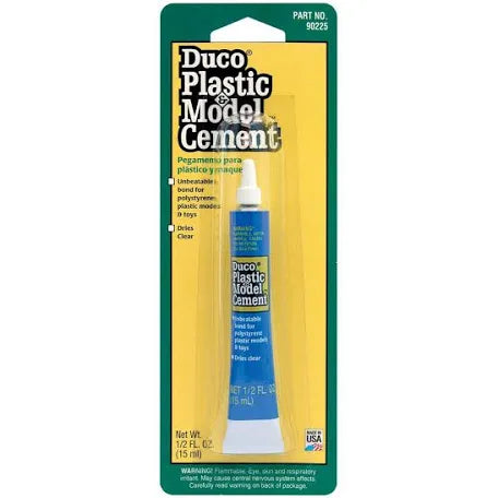 DUCO PLASTIC MODEL CEMENT .5oz