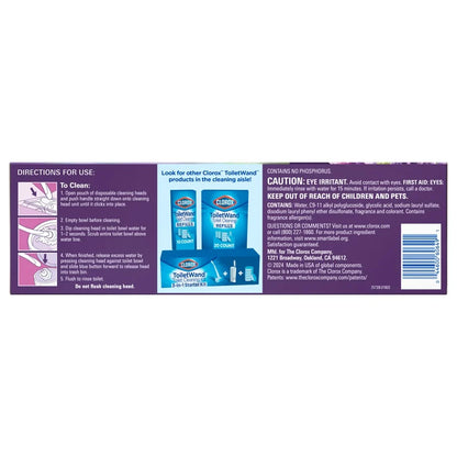 Clorox Toiletwand Scentiva Lavender & Jasmine Refill - 10ct