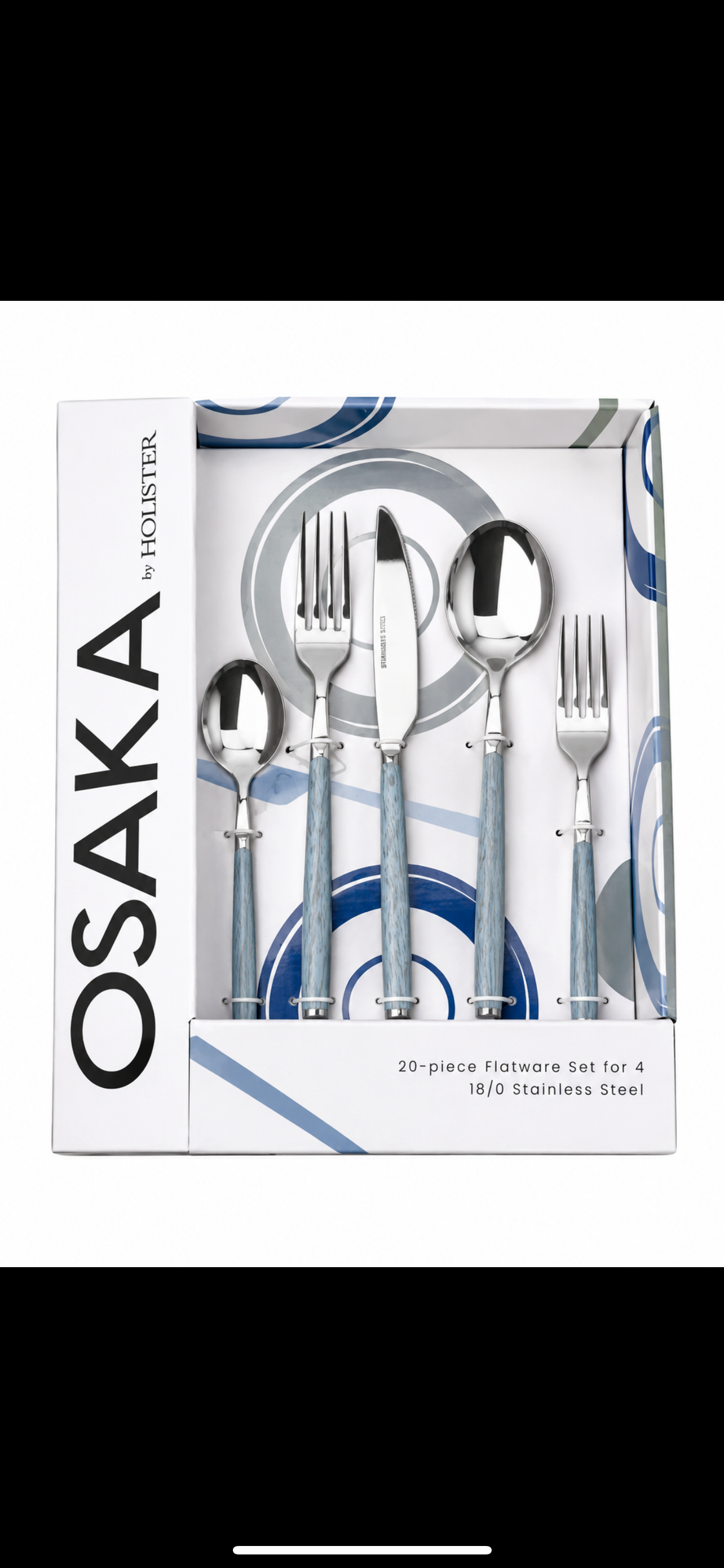 Flatware set for 4 20 piece