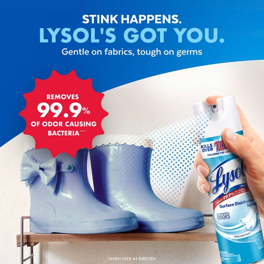 Lysol Disinfectant Spray - Crisp Linen 19oz