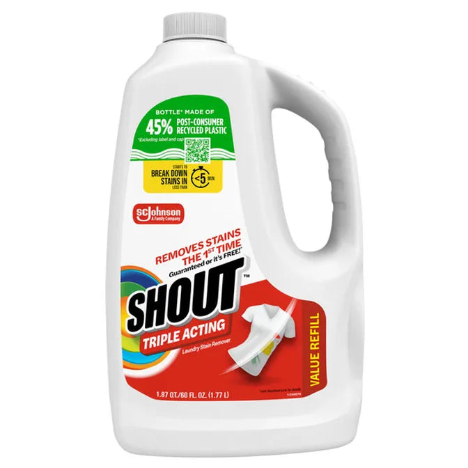 Shout Triple-Acting Refill Laundry Stain Remover