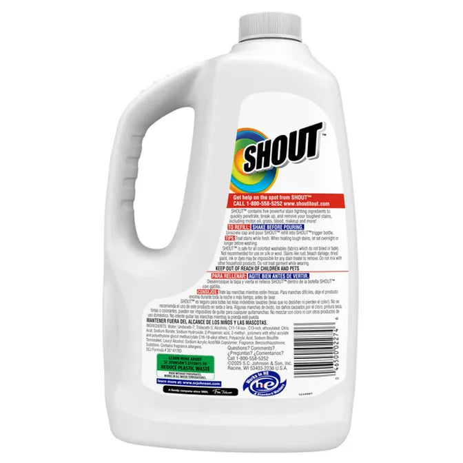 Shout Triple-Acting Refill Laundry Stain Remover