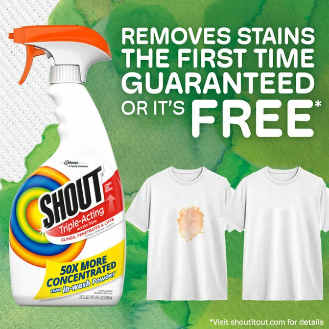Shout Triple-Acting Refill Laundry Stain Remover