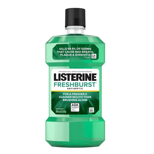 Listerine Fresh Burst Antiseptic Mouthwash - 250ml