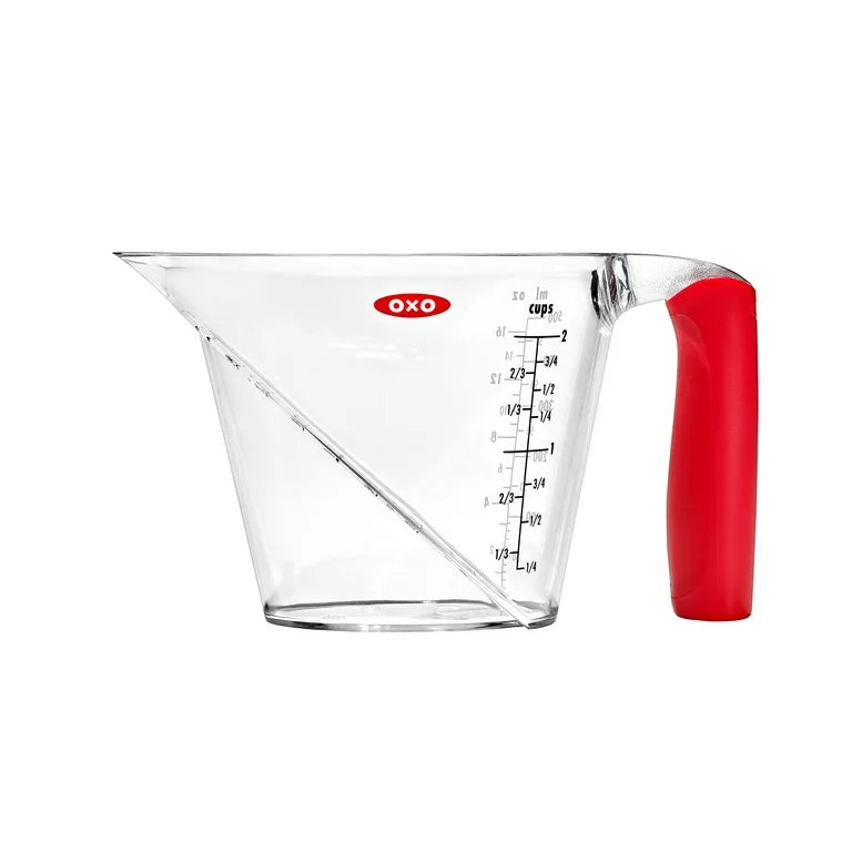 OXO MEASURING CUP-ANGLED-SOFT WORK 2 CUP