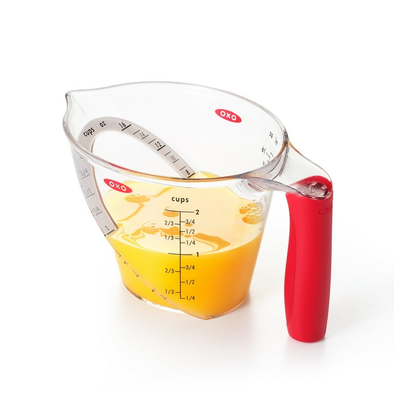 OXO MEASURING CUP-ANGLED-SOFT WORK 2 CUP