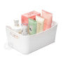 Storage basket white 9 x 4 6 x 6