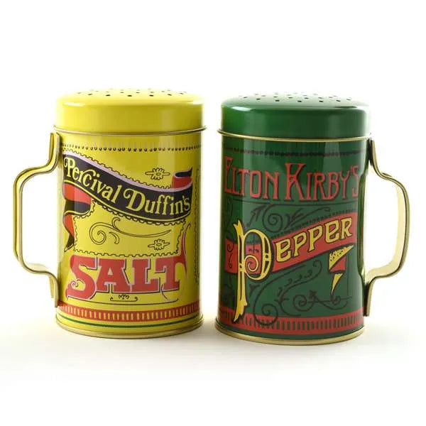 SALT/PEPPER SHAKERS, 2 PC SET