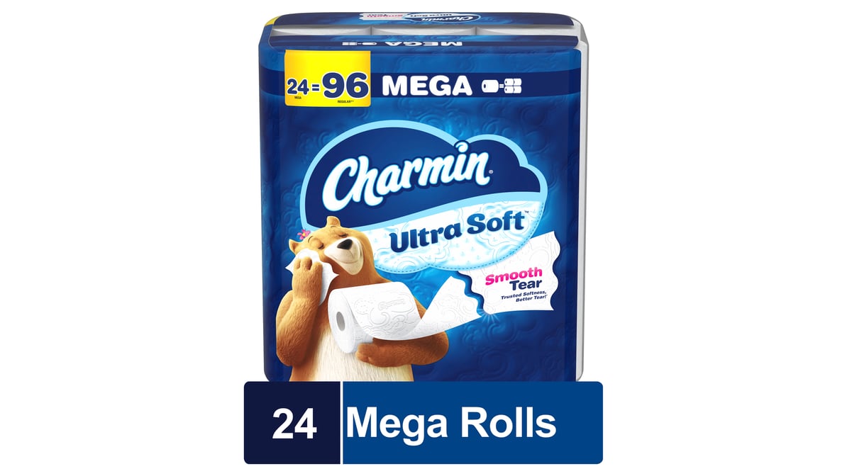 Charmin Ultra Soft 2-Ply Toilet Paper 224 Sheets Per Mega Rolls 208 2 ply