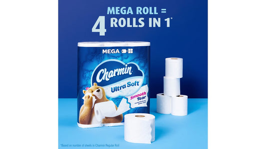 Charmin Ultra Soft 2-Ply Toilet Paper 224 Sheets Per Mega Rolls 208 2 ply